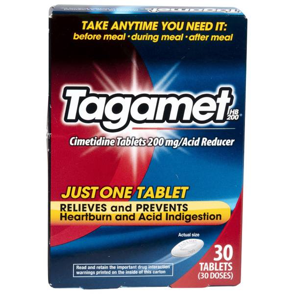 Tagamet 30 Count 200mg Antacid Tablets 8764111 Blain's Farm & Fleet