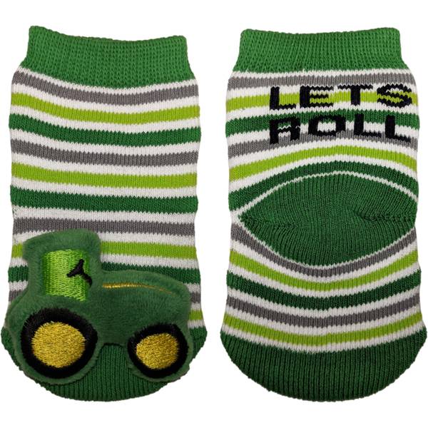 John Deere Infant Boy's Tractor 3D Socks JD62306M16406M Blain's Farm & Fleet