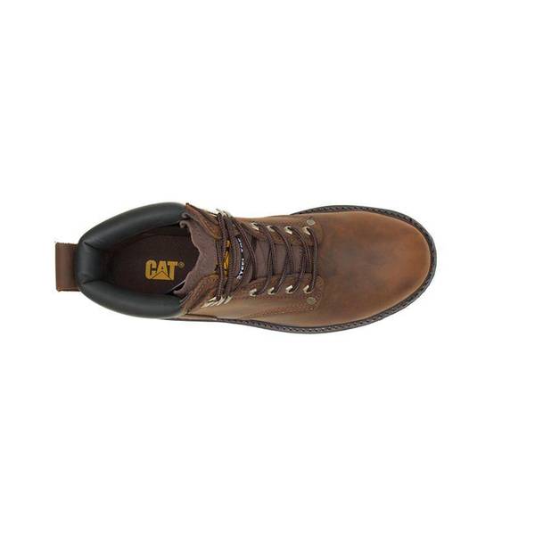 CAT P73592 - Blackbriar Mid Soft Toe‎ Work Boots Brown Leather Size Men\'s 11 Caterpillar | Shoes | Caterpillar Mens Second Shift Black  main image 2