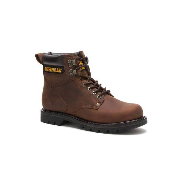 Caterpillar Men Second Shift Waterproof Steel Toe Work Boot Shoes