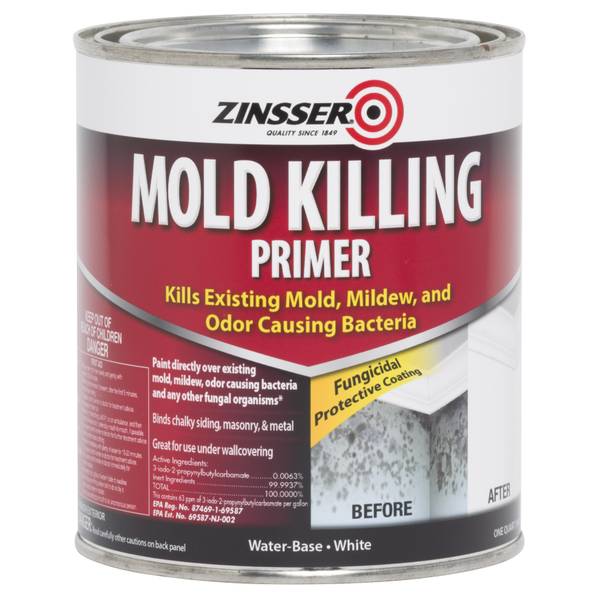 Zinsser Mold Killing Primer Flat Quart (276087)