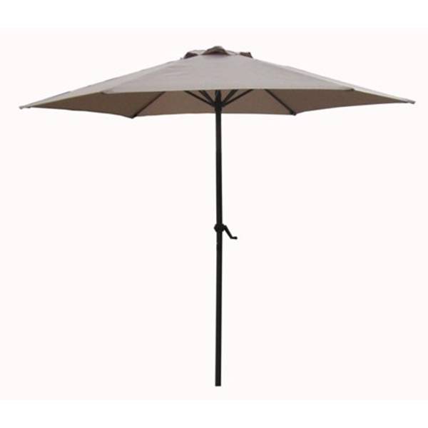 J J Global 7 5 Taupe Patio Premier Market Umbrella With Crank 201002s Blain S Farm Fleet