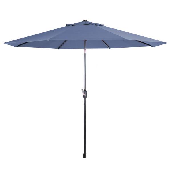 J J Global 9 Navy Patio Premier Market Umbrella With Tilt Crank 201011s Blain S Farm Fleet