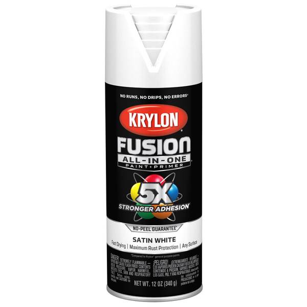 Photo of 12 oz Satin Fusion All-In-One Spray Paint