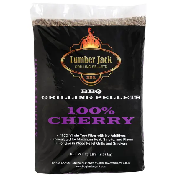 20lbs Details about   Traeger Grills PEL309 Cherry 100% All-Natural Hardwood Pellets Grill 