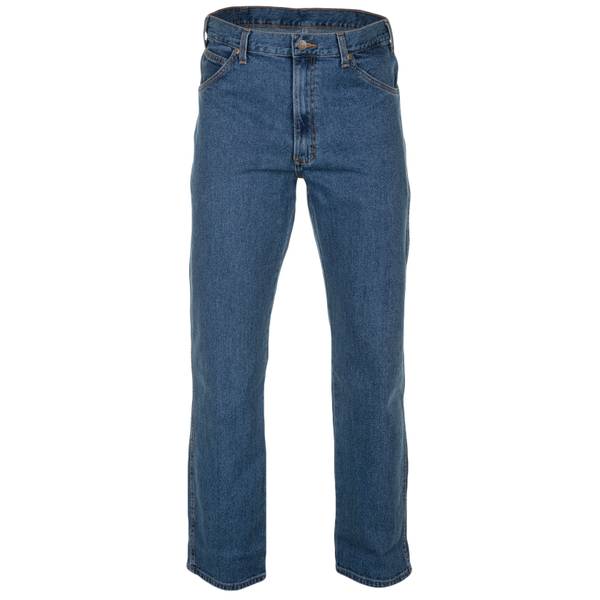 Work n' Sport Men's Regular Fit Jeans, Stonewash Blue, 36x34 YD156SWB