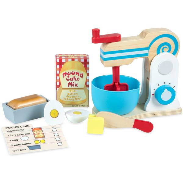  Melissa & Doug Smoothie Maker Blender Set with Play Food - 22  Pieces - Play Blender Mixer Toy for Kids Kitchen Ages 3+ : Toys & Games