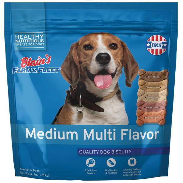 Blain's Farm & Fleet Multi-Flavored Dog Biscuits - 29129 | Blain's Farm ...