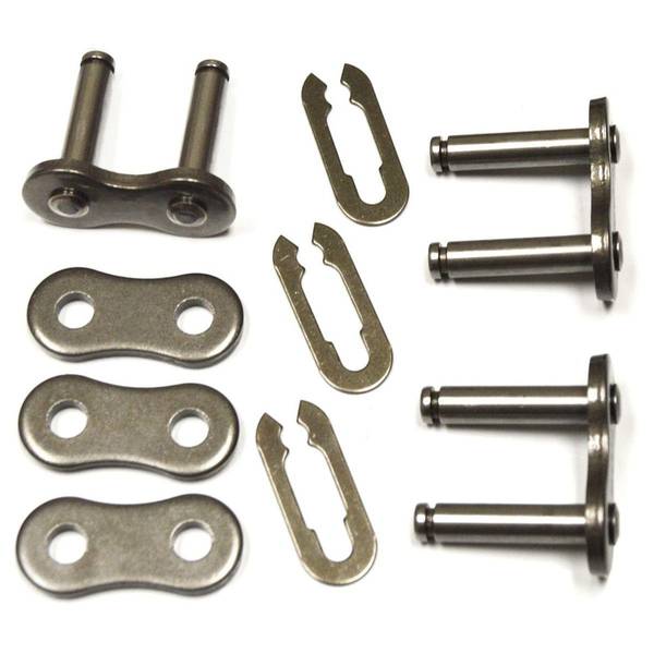 thumbnail image 2 of Jeremywell 120H Heavy Duty Roller Chain Connecting Link – 4 Pack (Carbon Steel) 2 of 5