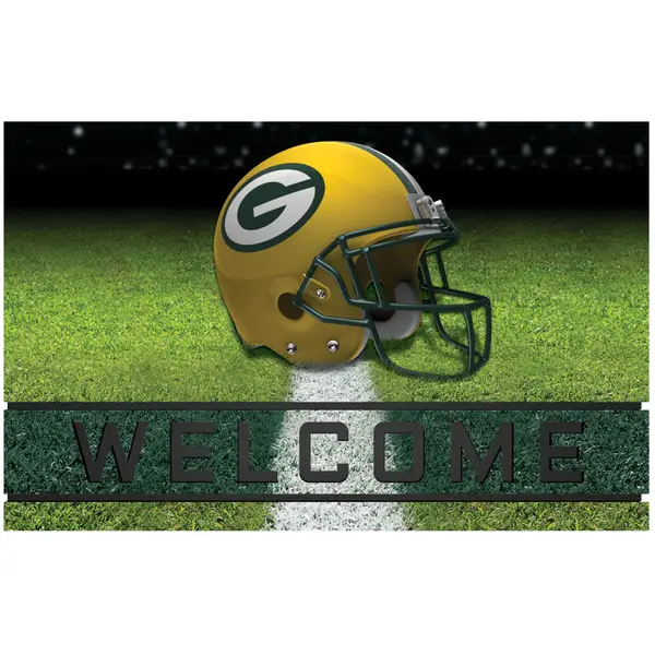 Green Bay Packers Customer Send In Football Helmet Restoration & Paint  Service