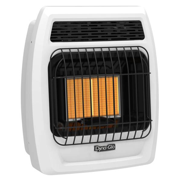 Dyna-Glo IRSS12LPT-2P 12,000 BTU Liquid Propane Infrared Vent Free Thermostatic Wall Heater