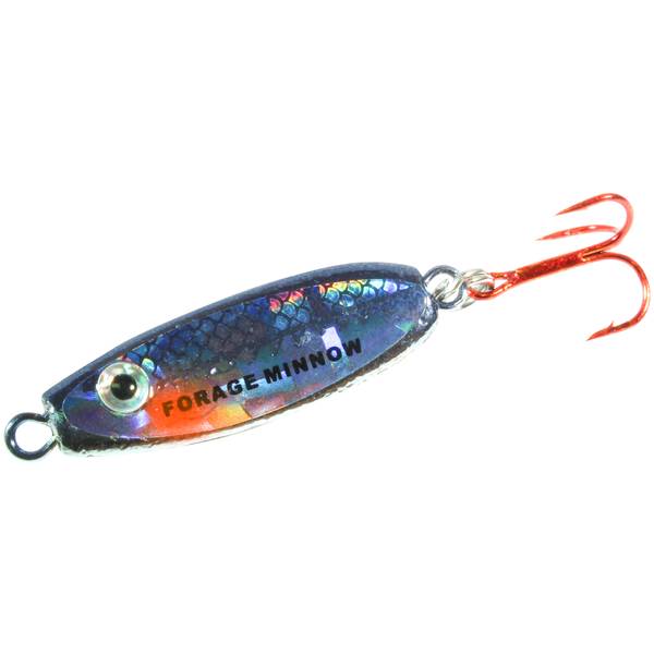 Northland Fishing Tackle 1/8 oz Forage Minnow Spoon Silver Shiner