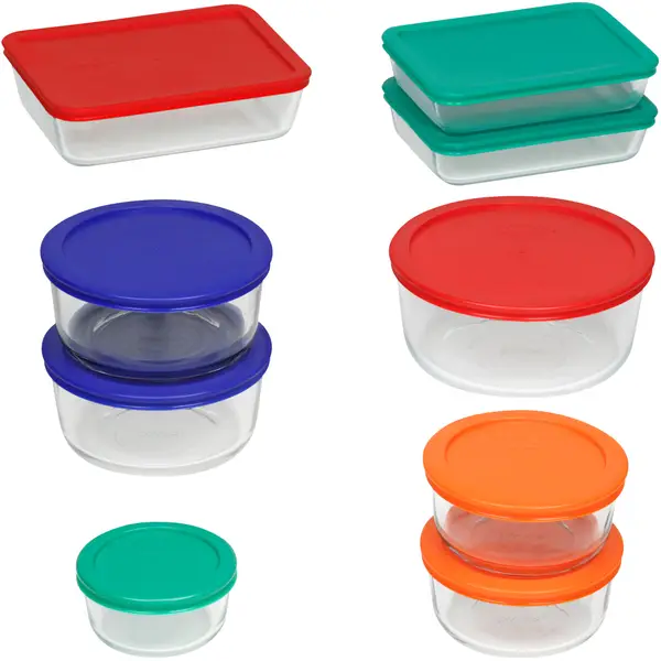 Simply Done 3Cup Soup & Salad Snap & Store Containers & Lids 5Ct