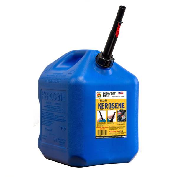 Midwest Can Company 5 Gal Kerosene Can Auto Shut Off 7610 Blain's