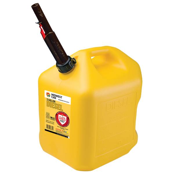 Choice 1 Gallon Backup Container with Yellow Cap