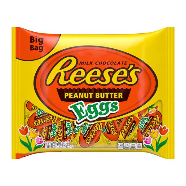 Reese's 16.9 oz Snack Size Easter Peanut Butter Eggs 3266151 Blain