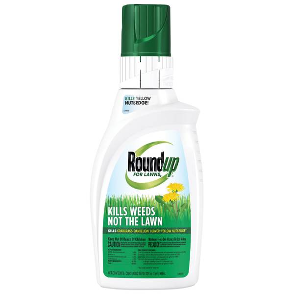 Roundup 32 oz Crabgrass and Weed Killer Concentrate For ...