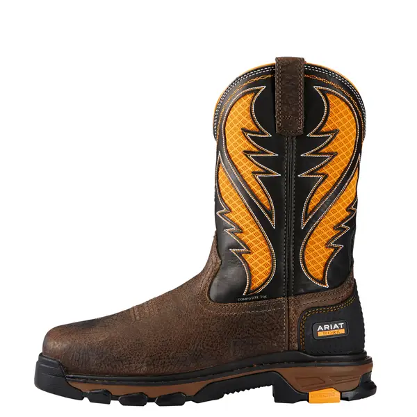 ariat men's intrepid waterproof work boots