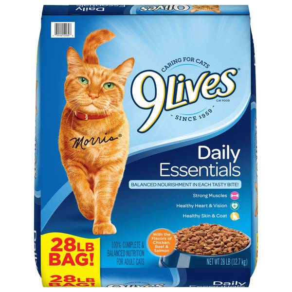 9 Lives 28 Lb Daily Essentials Cat Food 00079100520398 Blain s Farm 
