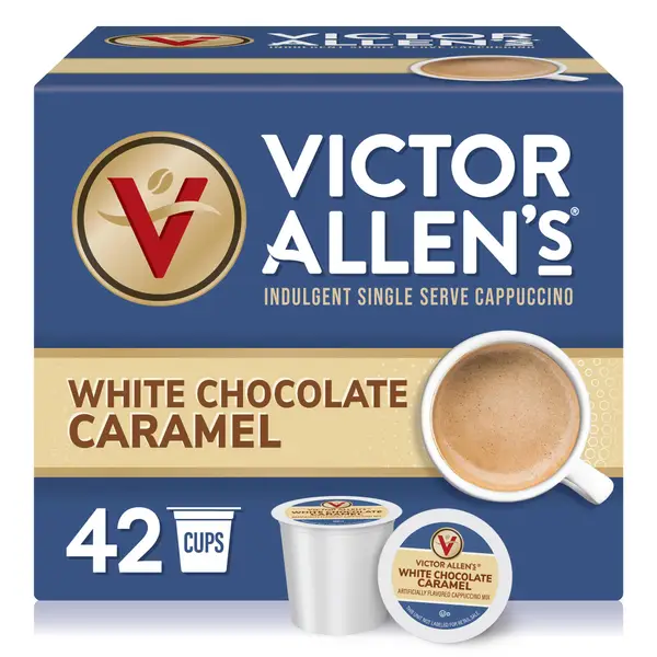 Victor Allen's Coffee 42-Count White Chocolate Caramel Flavored