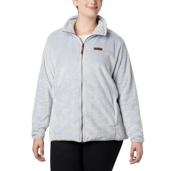 columbia fire side sherpa full zip jacket women's plus sizes