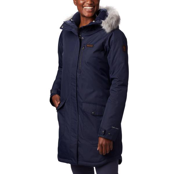 Columbia Womens Extended Suttle Mountain Long Insulated Jacket 