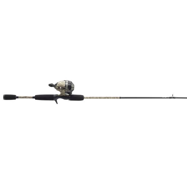6'6 President Spincast Rod and Reel Combo, 2-Piece Graphite Rod