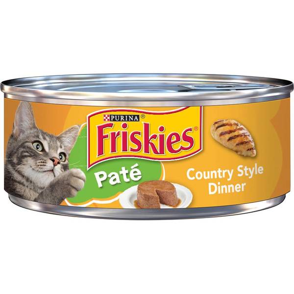Friskies 5.5 oz Pate Country Style Dinner Cat Food