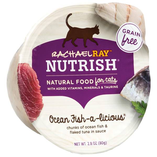 Rachael Ray Nutrish 2.8 oz Ocean Fishalicious Wet Cat Food