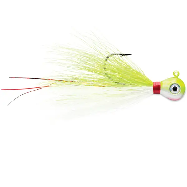 Northland Deep-Vee Bucktail Jig 3/8oz Black