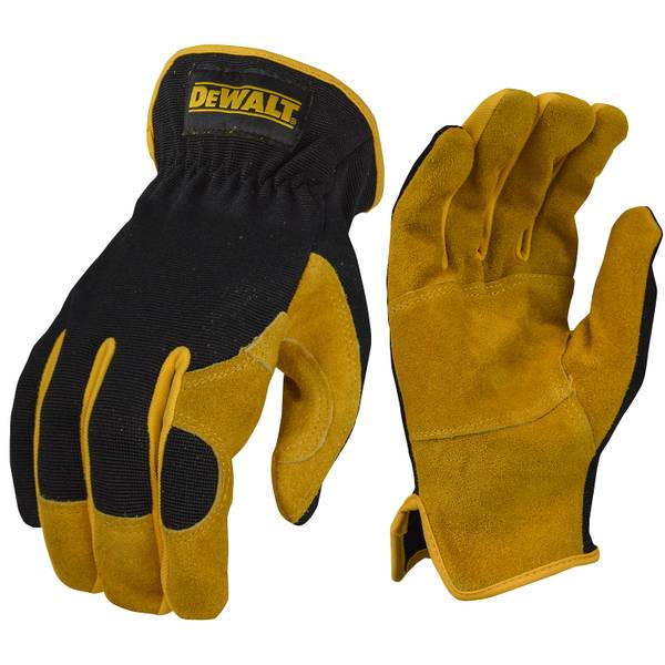 Men's Yellow/Black Performance Mechanic Work Gloves by DEWALT at Fleet Farm
