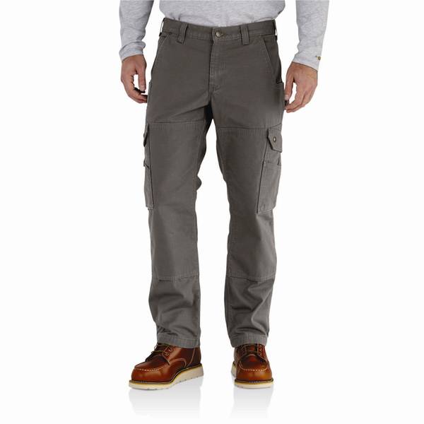 men's flannel lined cargo pants