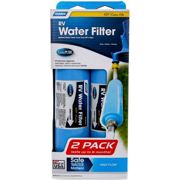 Camco 40045 Rv Tastepure Kdf Water Filter - 2 pack