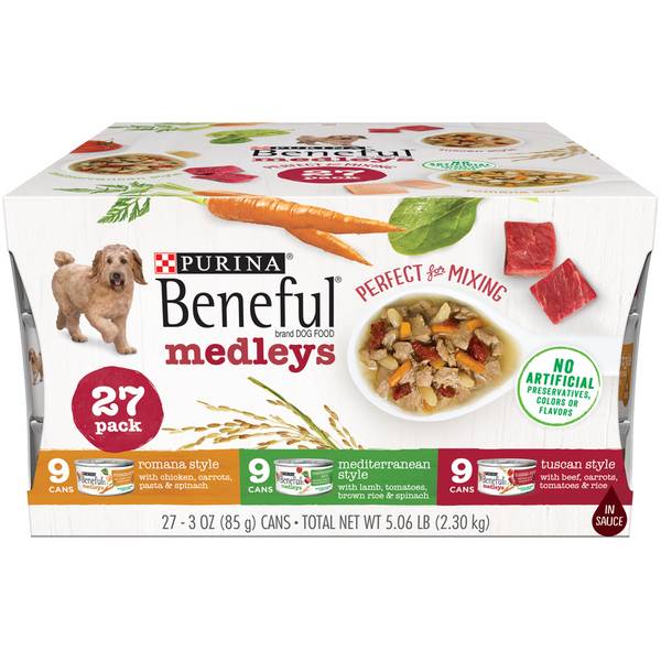 UPC 017800155137 product image for Beneful 27-Pack 3 oz Medleys Variety Dog Food | upcitemdb.com