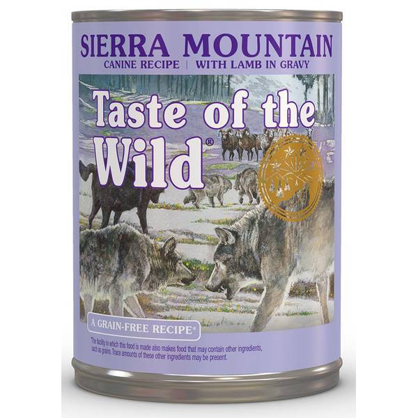 Taste of the Wild Grain Free Sierra Mountain Canned Dog Food - 8611096