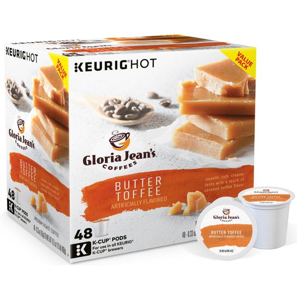 UPC 611247364710 product image for Gloria Jean's Coffees 48 Count Butter Toffee | upcitemdb.com