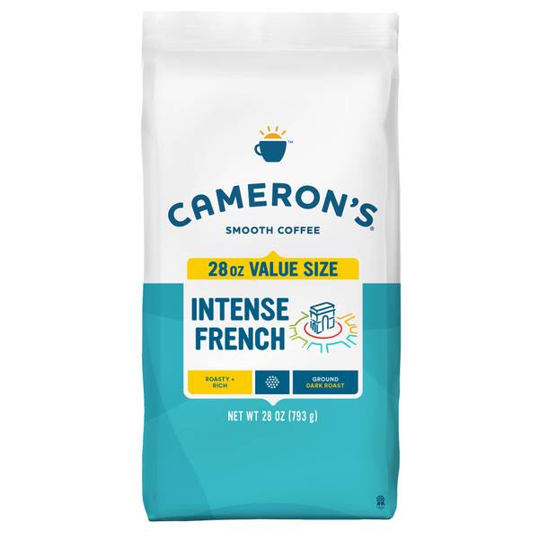 Cameron's Coffee 28 oz Intense French Ground Coffee