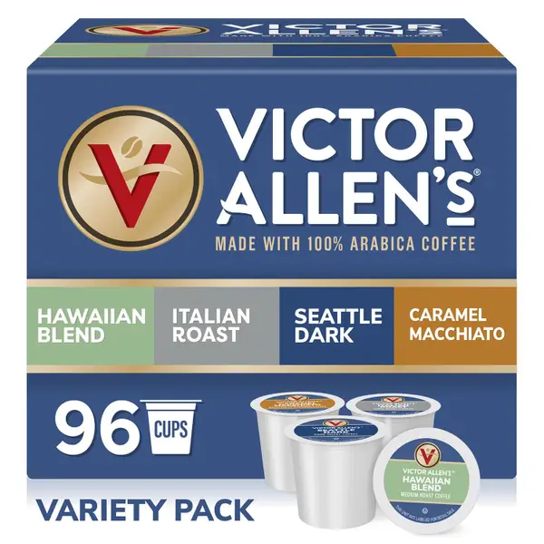 Victor Allen's Coffee Caramel Macchiato Flavored, Medium Roast, 42