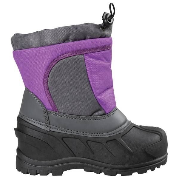 girls purple snow boots