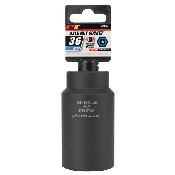 Performance Tool 36mm FWD Axle Nut Socket W154 Blain's Farm & Fleet