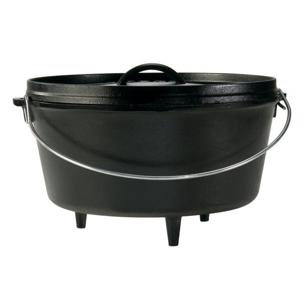 Lodge Yellowstone 3.2 Quart Cast Iron Bucking Bronco Combo Cooker