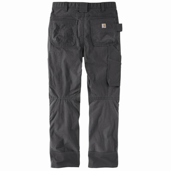 Men's Steel Rugged Flex Relaxed Fit Double-Front Utility Work Pants