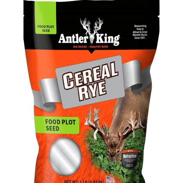 Antler King 1 lb Cereal Rye Food Plot 1CR Blain's Farm & Fleet