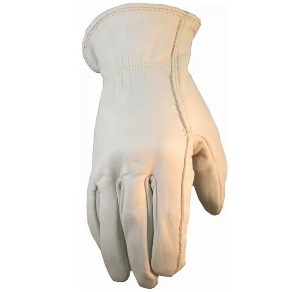 Work N' Sport Men's 2-Pack Cowhide Leather Grain Work Glove BLW914-M