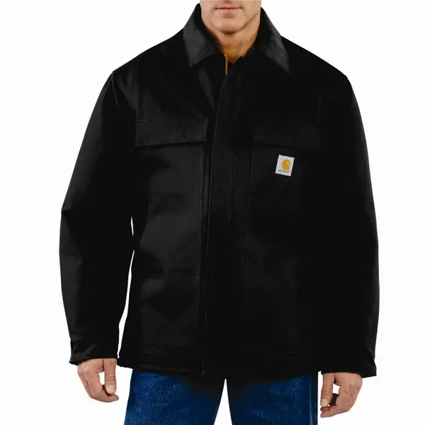 Carhartt Men's Duck Traditional Arctic Quilt-Lined Jacket - 106674-BRN-S