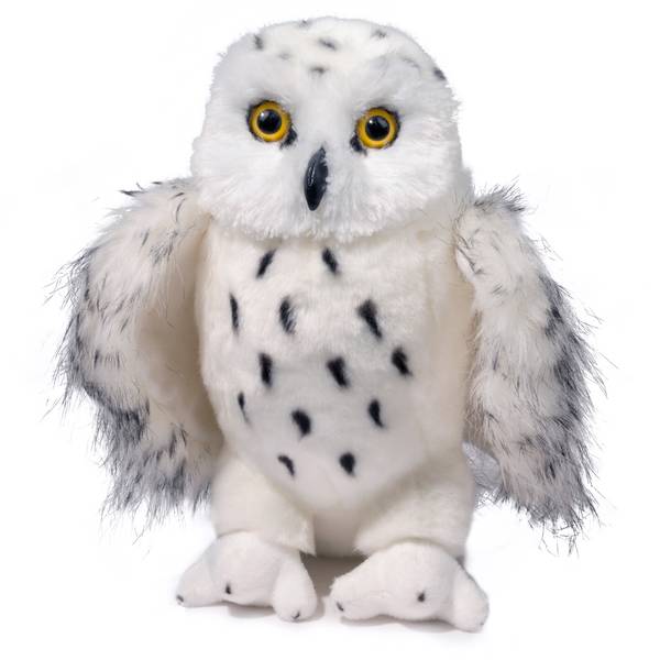 stuffed snowy owl