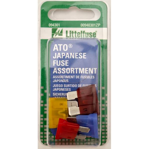 Littelfuse ATO Japanese Fuse Assortment 00940301ZP Blain's Farm & Fleet