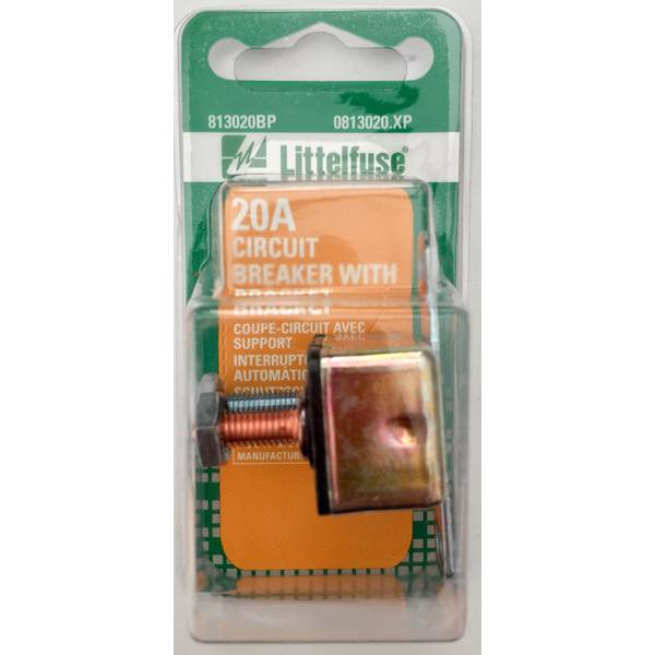 Littelfuse 20A Circuit Breaker 0813020.XP Blain's Farm & Fleet