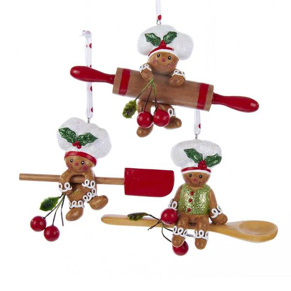 Photo of Gingerbread Baking Tool Ornament Assortment
