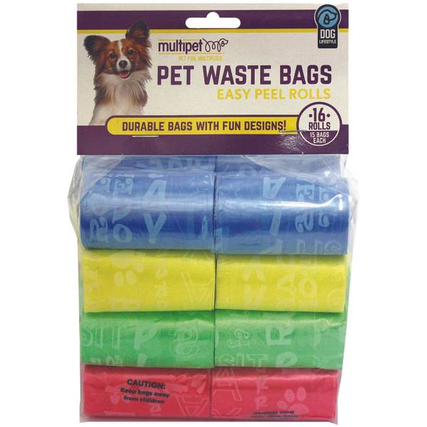 Pet Waste Bags On a Roll - Pet Waste Eliminator